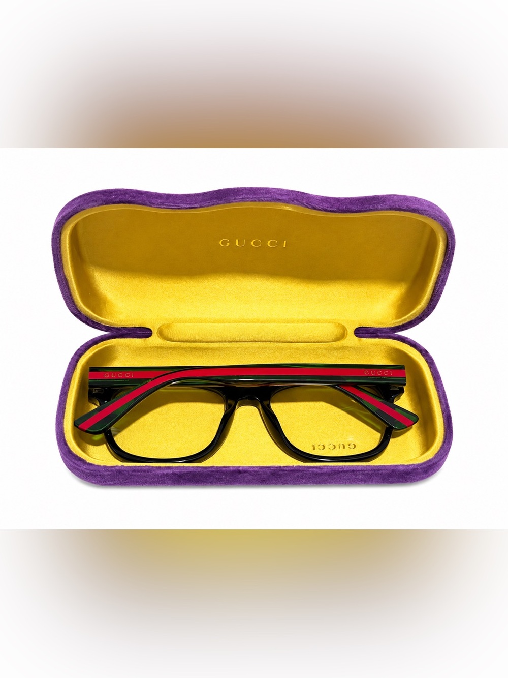Gucci Black Eyeglasses with Original Case